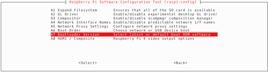 Bootloader Version